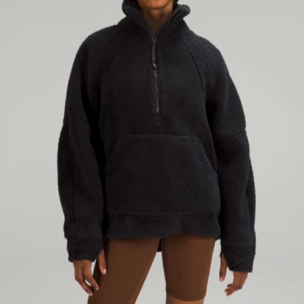 Lululemon Scuba Oversized Fleece Funnel-Neck Half-Zip *Long